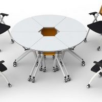 Round Foldable Table