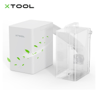 xTool F1 Desktop Smoke Air Purifier, Fume Extractor with 3-layer filtration, Hepa Portable Air Purifier for xTool F1 Laser Engraver