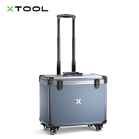 xTool F1 Rolling Hard Case for F1 Craftshow, Shockproof Shell and Embedded Foam Protect F1 Laser Machine